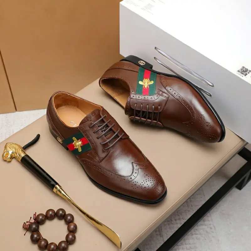 gucci oxfords chaussures pour homme s_1243b123